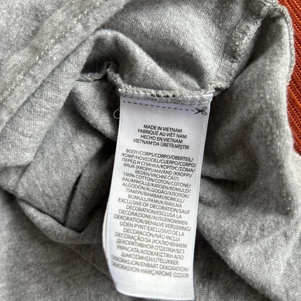 Polo Mens Size L Gray Short Sleeve Shirt - Picture 4 of 4